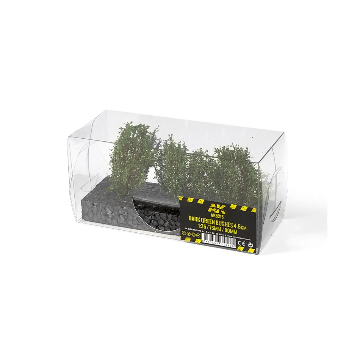 DARK GREEN BUSHES 4-6CM - AK Interactive AK8215