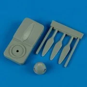 Ju-87G Stuka propeller for Academy, 1/72 - Quickboost QB72 331