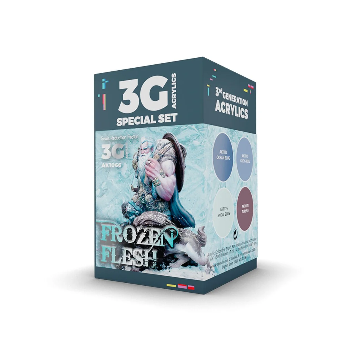 WARGAME SET. FROZEN FLESH. - AK Interactive AK1066