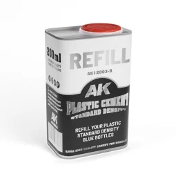 REFILLPLASTIC CEMENT STANDARD DENSITY - AK Interactive AK12003-B 2