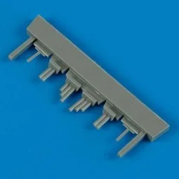 F6F-3N/5N Hellcat night exhaust, ant.(ED), 1/72 - Quickboost QB72 341