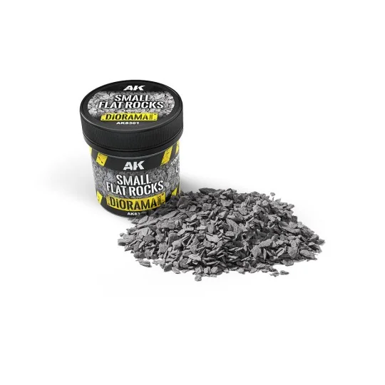 SMALL FLAT ROCKS 100ML - AK Interactive AK8301 SMALL FLAT ROCKS 100ML - AK Interactive AK8301