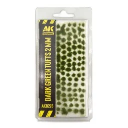 DARK GREEN TUFTS 2MM - AK Interactive AK8275 2