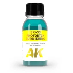 BRASS PHOTOETCH BURNISHING - AK Interactive AK174 2