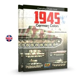 1945 GERMAN COLORS PROFILE GUIDE English - AK Interactive AK403 2