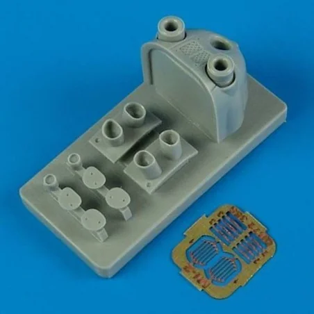 Mi-2 Hoplite set (air intake, exhaust), 1/72 - Quickboost QB72 355
