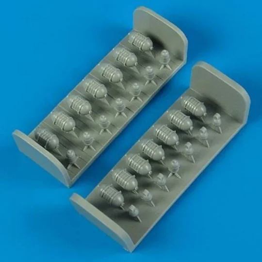 B-17 Flying fortress oxygen cylinders, 1/72 - Quickboost QB72 356 B-17 Flying fortress oxygen cylinders, 1/72 - Quickboost QB72 356