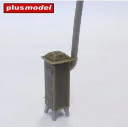 Square stove, 1/35 - Plus model EL071