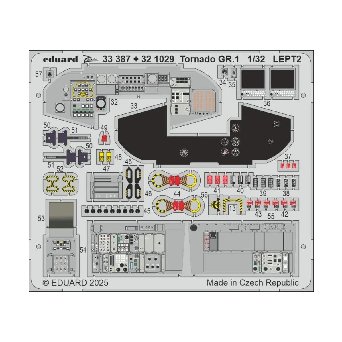 Tornado GR.1 for Revell, 1/32 - Eduard Accessories BIG33172