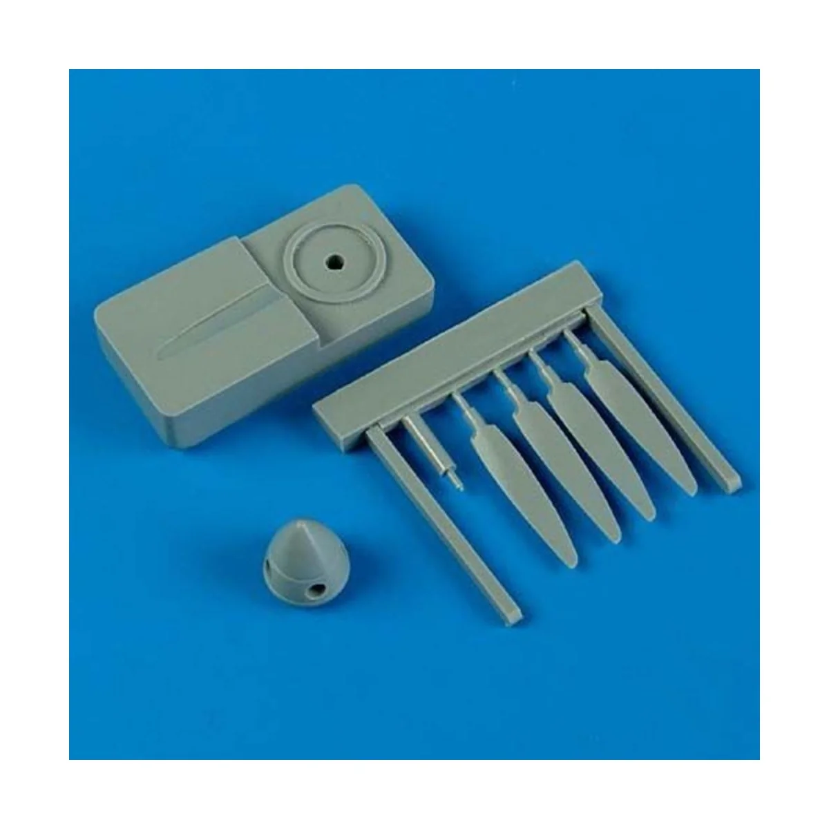 Spitfire Mk.IX propeller w/tool f.Hasega, 1/72 - Quickboost QB72 370 Spitfire Mk.IX propeller w/tool f.Hasega, 1/72 - Quickboost QB72 370