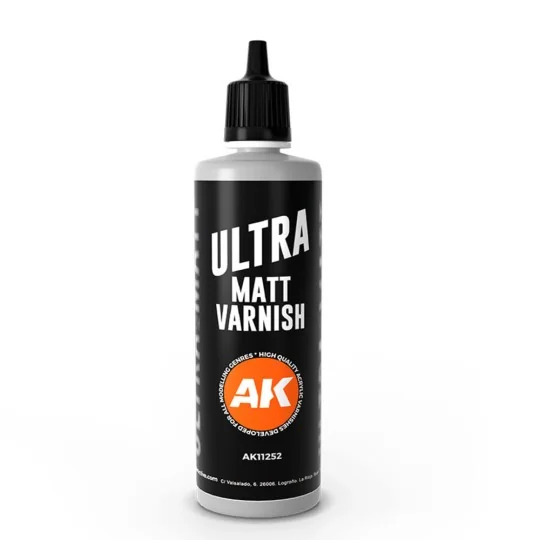 ULTRA MATT VARNISH 100 ml - AK Interactive AK11252 ULTRA MATT VARNISH 100 ml - AK Interactive AK11252