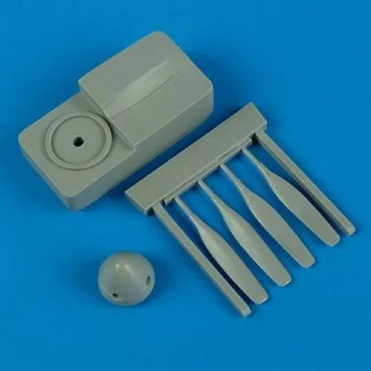 F-51D Mustang propeller w/tool f.Tamiya, 1/72 - Quickboost QB72 378 F-51D Mustang propeller w/tool f.Tamiya, 1/72 - Quickboost QB72 378