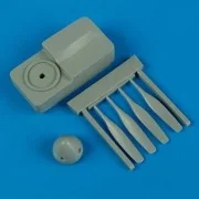 F-51D Mustang propeller w/tool f.Tamiya - Quickboost QB72 378