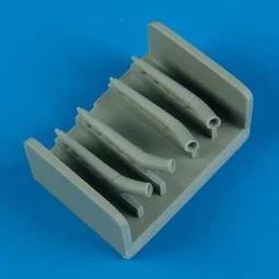 Heinkel He 111H-3 exhaust f. Hasegaewa, 1/72 - Quickboost QB72 382