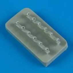 Yak-3 exhaust for Zvezda, 1/72 - Quickboost QB72 384