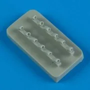 Yak-3 exhaust for Zvezda, 1/72 - Quickboost QB72 384