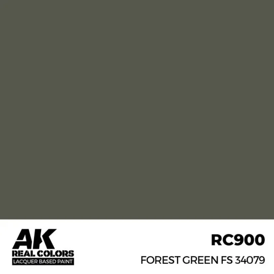 Real Colors: Forest Green FS 34079 17 ml. - AK Interactive RC900 Real Colors: Forest Green FS 34079 17 ml. - AK Interactive RC900