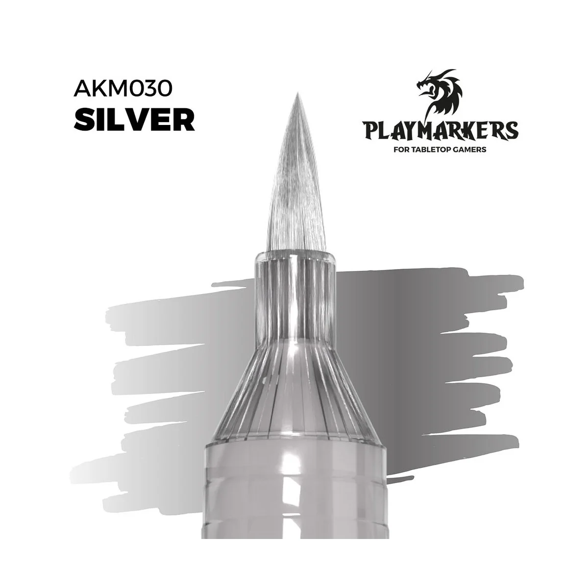 Playmarker Silver - AK Interactive AKM030 Playmarker Silver - AK Interactive AKM030