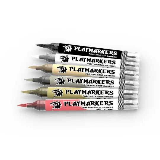 PLAYMARKERS SET - SKELETONS & ZOMBIES (6 ref.) - AK Interactive AKM102