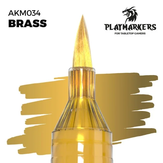 Playmarker Brass - AK Interactive AKM034 Playmarker Brass - AK Interactive AKM034