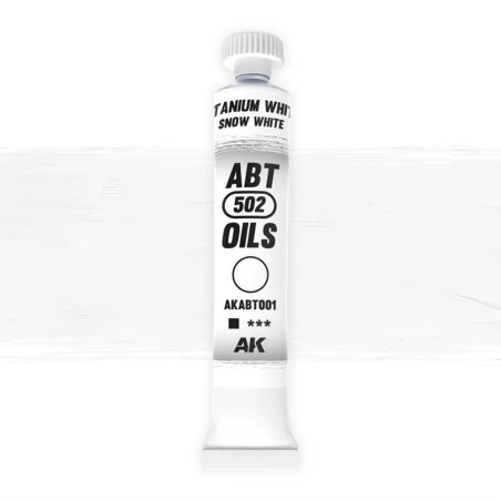 Titanium White / Snow white - AK Interactive AKABT001