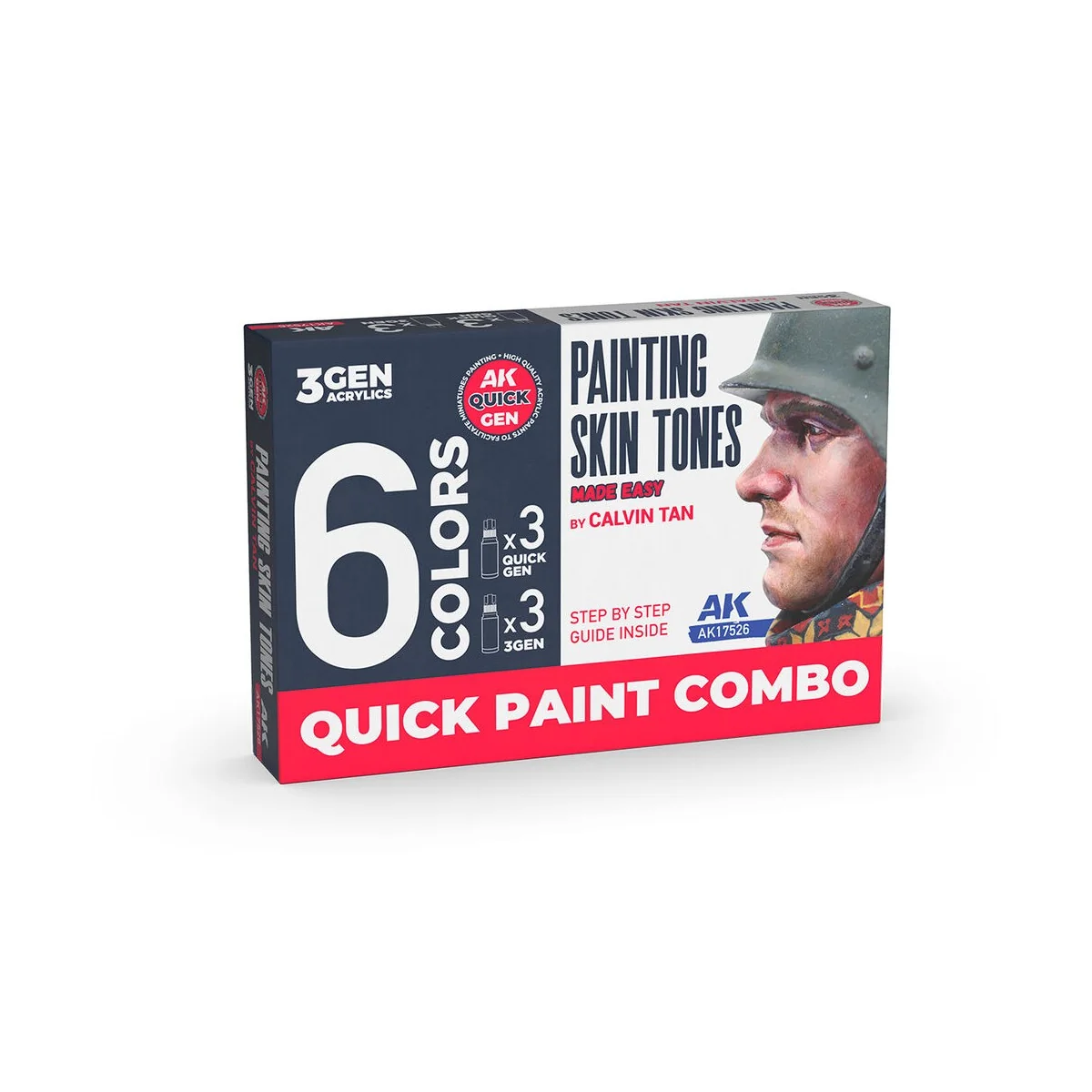 PAINTING SKIN TONES - AK Interactive AK17526 PAINTING SKIN TONES - AK Interactive AK17526