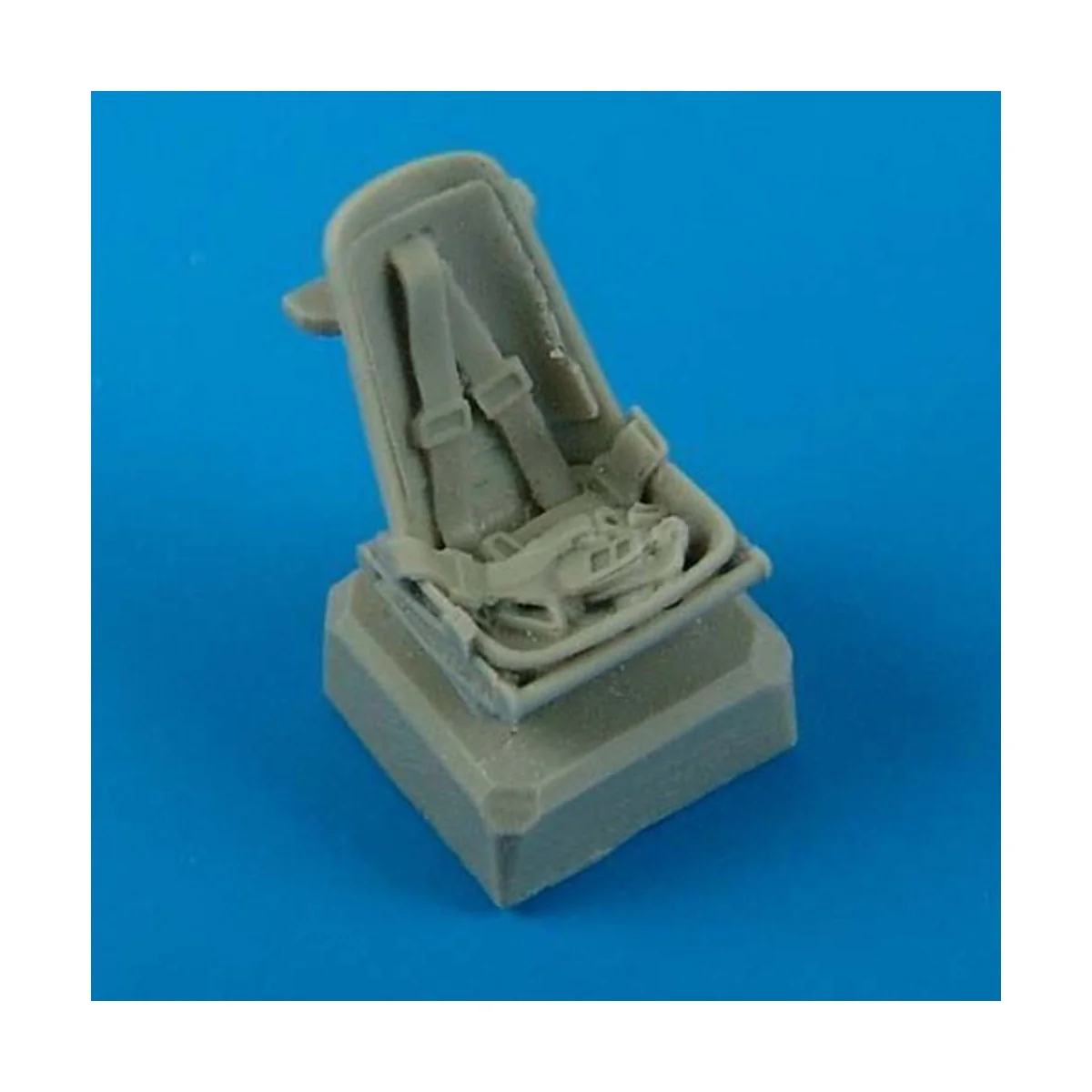 Bf 109E seat with safety belts, 1/72 - Quickboost QB72 401