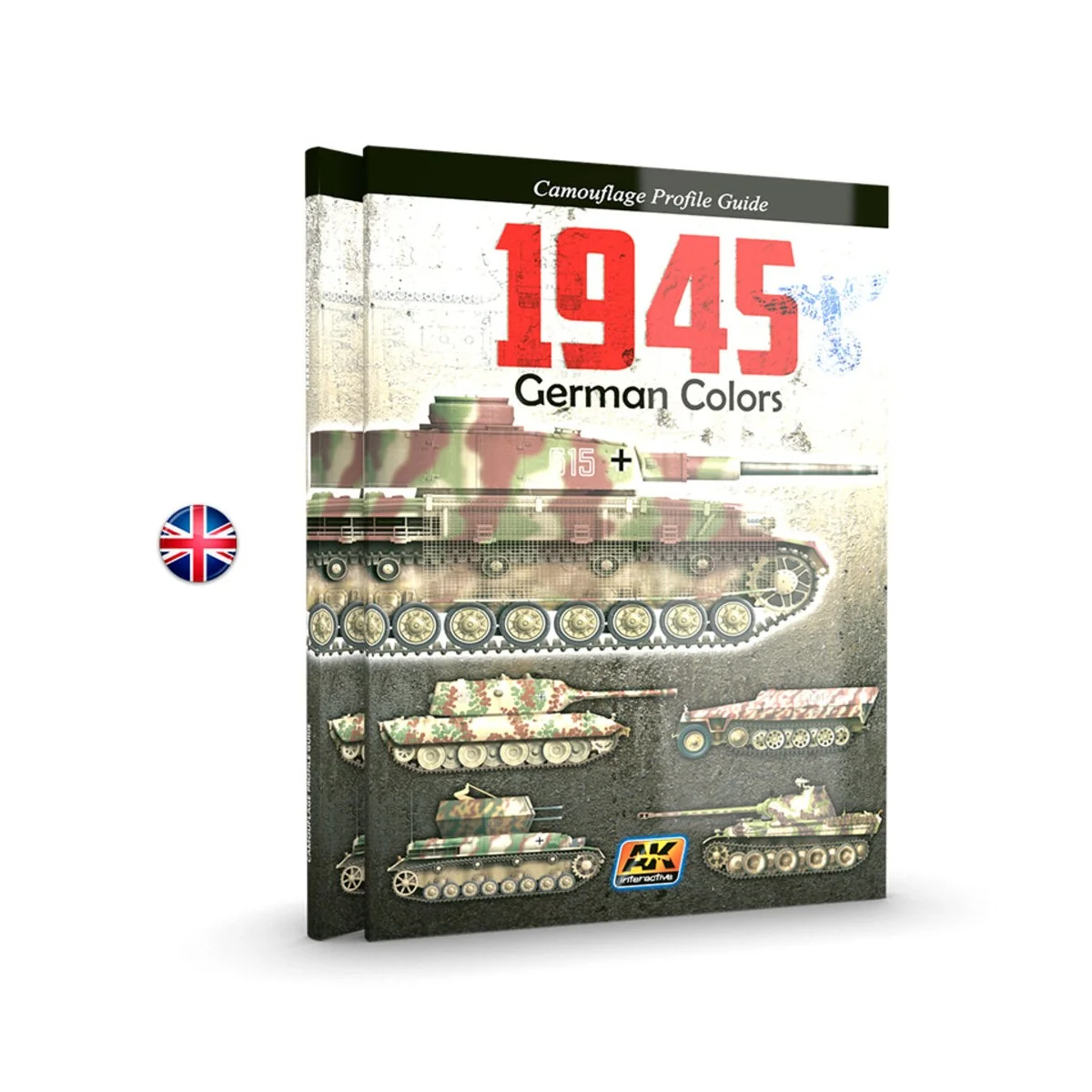 1945 GERMAN COLORS PROFILE GUIDE English - AK Interactive AK403