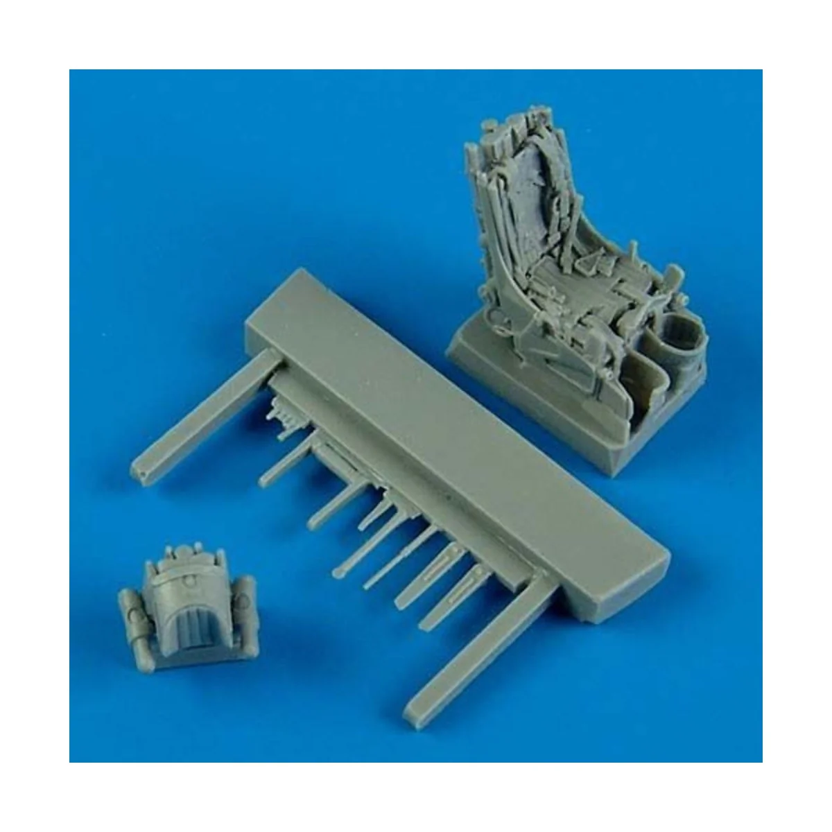 MiG-29A ejection seat w. safety belts, 1/72 - Quickboost QB72 410 MiG-29A ejection seat w. safety belts, 1/72 - Quickboost QB72 410