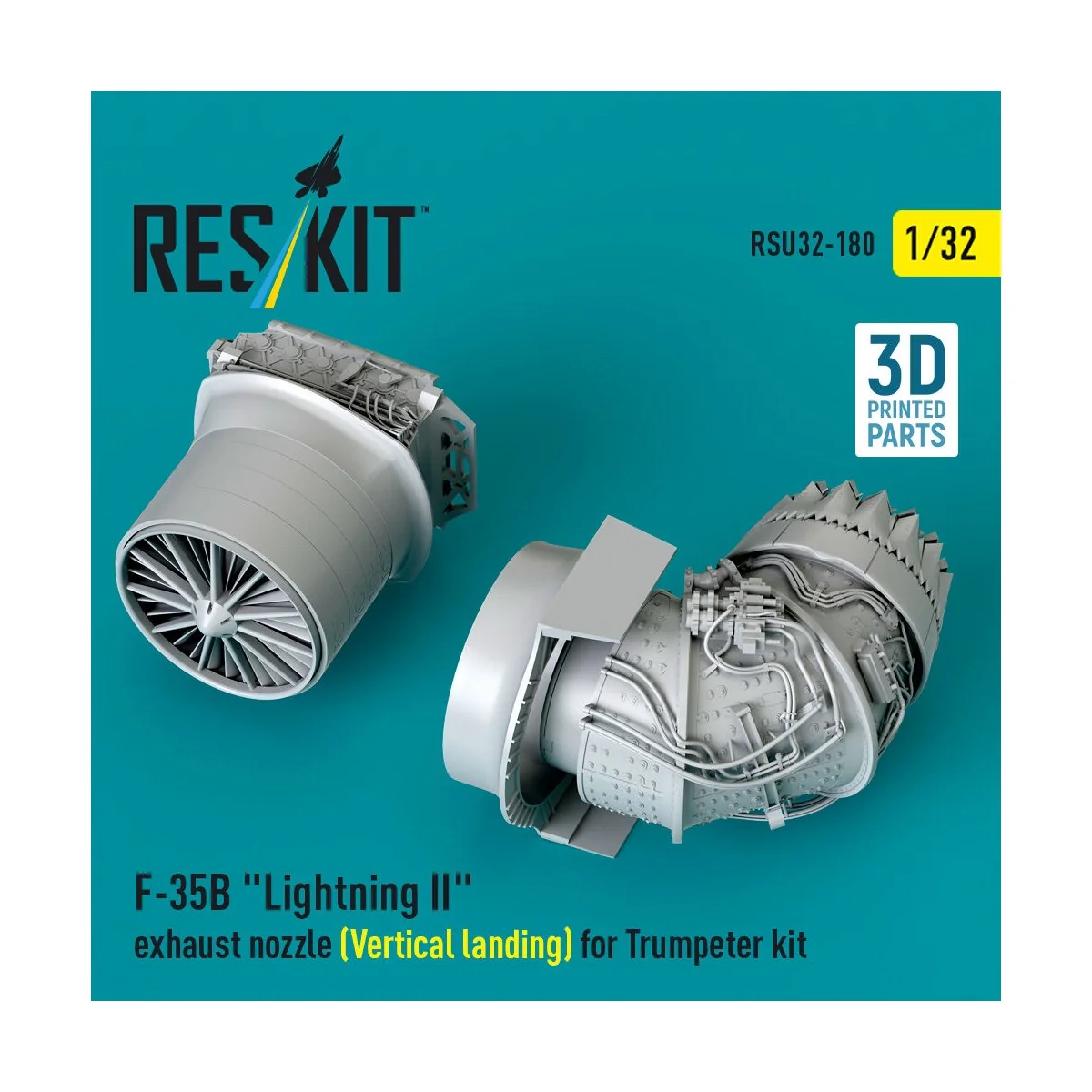 F-35B Lightning II exhaust nozzle (Vertical landing) for Trumpeter ... F-35B Lightning II exhaust nozzle (Vertical landing) for Trumpeter ...