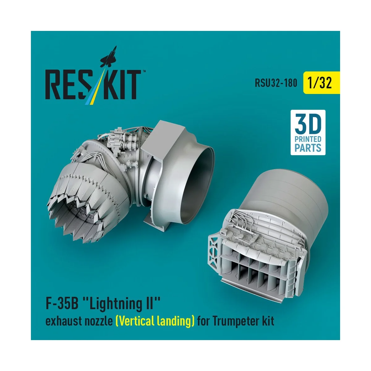 F-35B Lightning II exhaust nozzle (Vertical landing) for Trumpeter ... F-35B Lightning II exhaust nozzle (Vertical landing) for Trumpeter ...