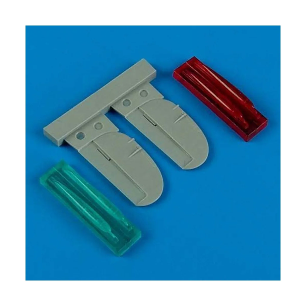 Spitfire Mk.IX pos lights & rudder f Has, 1/72 - Quickboost QB72 413