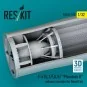 F-4 (E, J, F, G, S) Phantom II exhaust nozzles for Revell kit (3D P... F-4 (E, J, F, G, S) Phantom II exhaust nozzles for Revell kit (3D P...