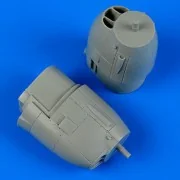 P-38 Lightning correct engine cov f.Acad, 1/72 - Quickboost QB72 418