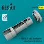 F-104 (S, G late) Starfighter exhaust nozzle for Italeri kit (3D Pr...