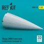 Mirage 2000-5 nose cone for Kitty Hawk / Zimimodel kit (3D Printed)...