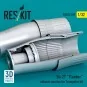 Su-27 Flanker exhaust nozzles for Trumpeter kit (3D Printed) - ResK...