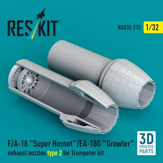 F/A-18 Super Hornet/EA-18G Growler exhaust nozzles type 2 for Trump...