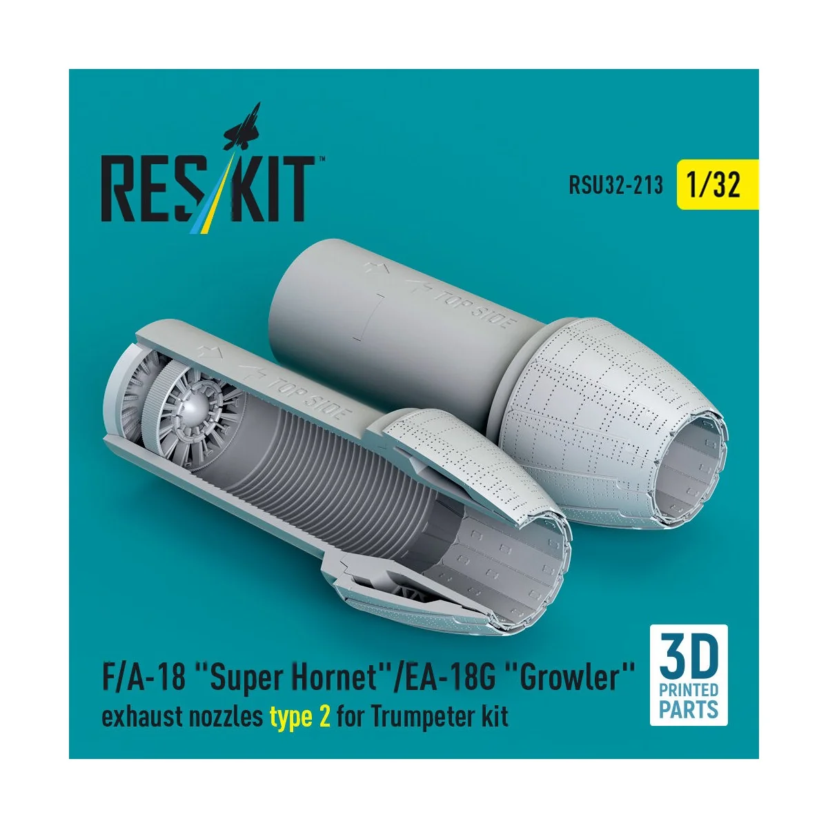 F/A-18 Super Hornet/EA-18G Growler exhaust nozzles type 2 for Trump...