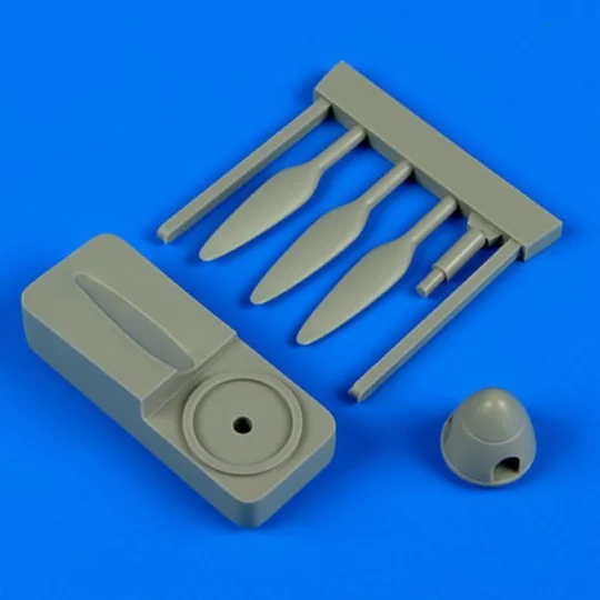 Ju 87B/R Stuka propeller w/tool f.Fujimi - Quickboost QB72 422