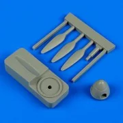 Ju 87B/R Stuka propeller w/tool f.Fujimi - Quickboost QB72 422