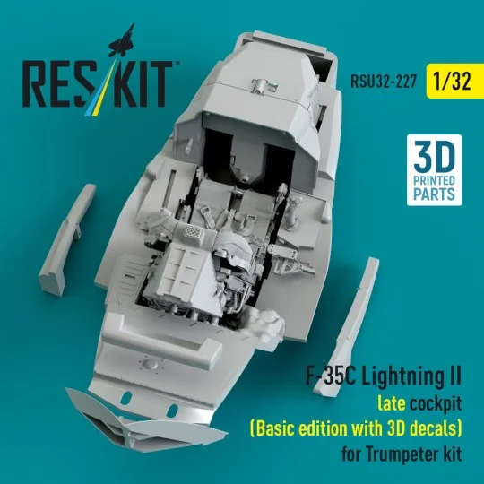 F-35C Lightning II late cockpit (Basic edition with 3D decals) for ...