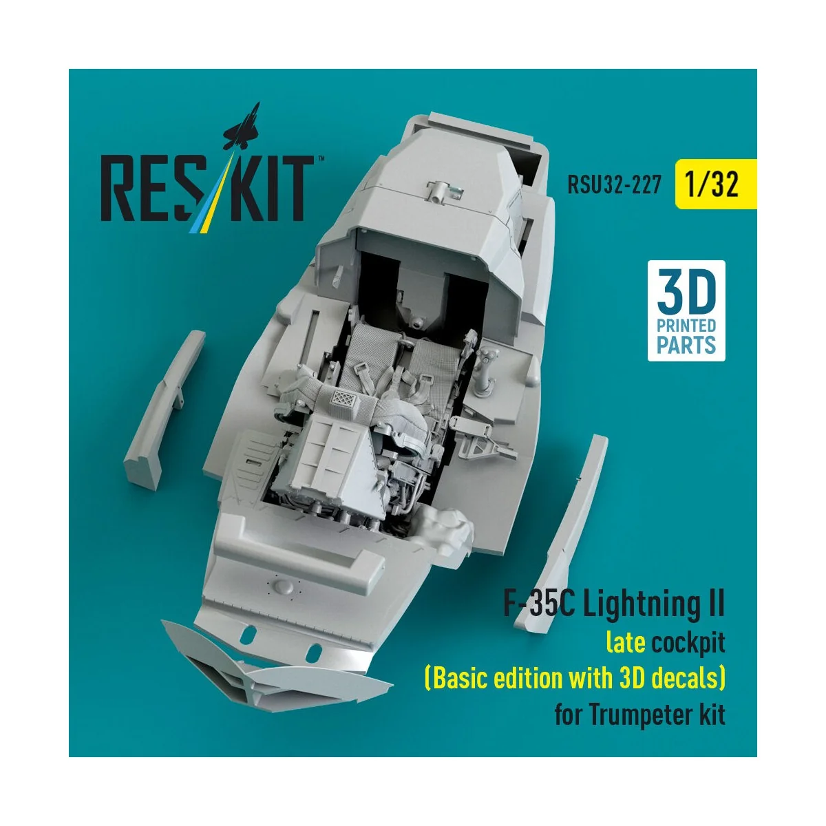 F-35C Lightning II late cockpit (Basic edition with 3D decals) for ...