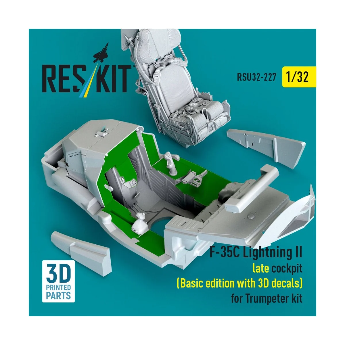 F-35C Lightning II late cockpit (Basic edition with 3D decals) for ...