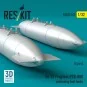 Su-25 Frogfoot PTB-800 underwing fuel tanks (2 pcs) (3D Printed), 1...
