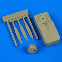 Arado Ar 196 propeller w/tool f. Heller, 1/72 - Quickboost QB72 431