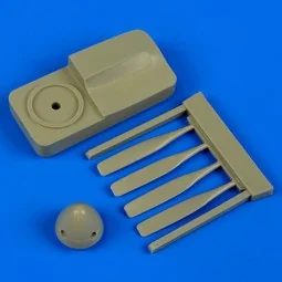 P-51 D/K Mustang propeller w/tool f.Tami, 1/72 - Quickboost QB72 432