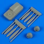 Ju 88A propeller w/tool for Revell/Haseg, 1/72 - Quickboost QB72 434 Ju 88A propeller w/tool for Revell/Haseg, 1/72 - Quickboost QB72 434