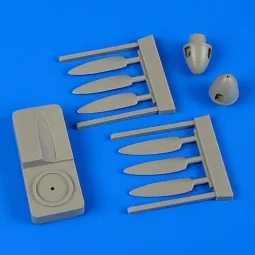 Ju 88A-4/C-6 propeller w/tool f.Revell/H, 1/72 - Quickboost QB72 439