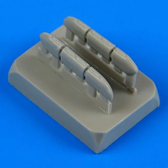 Hurricane Mk.I early exhaust for Airfix, 1/72 - Quickboost QB72 442